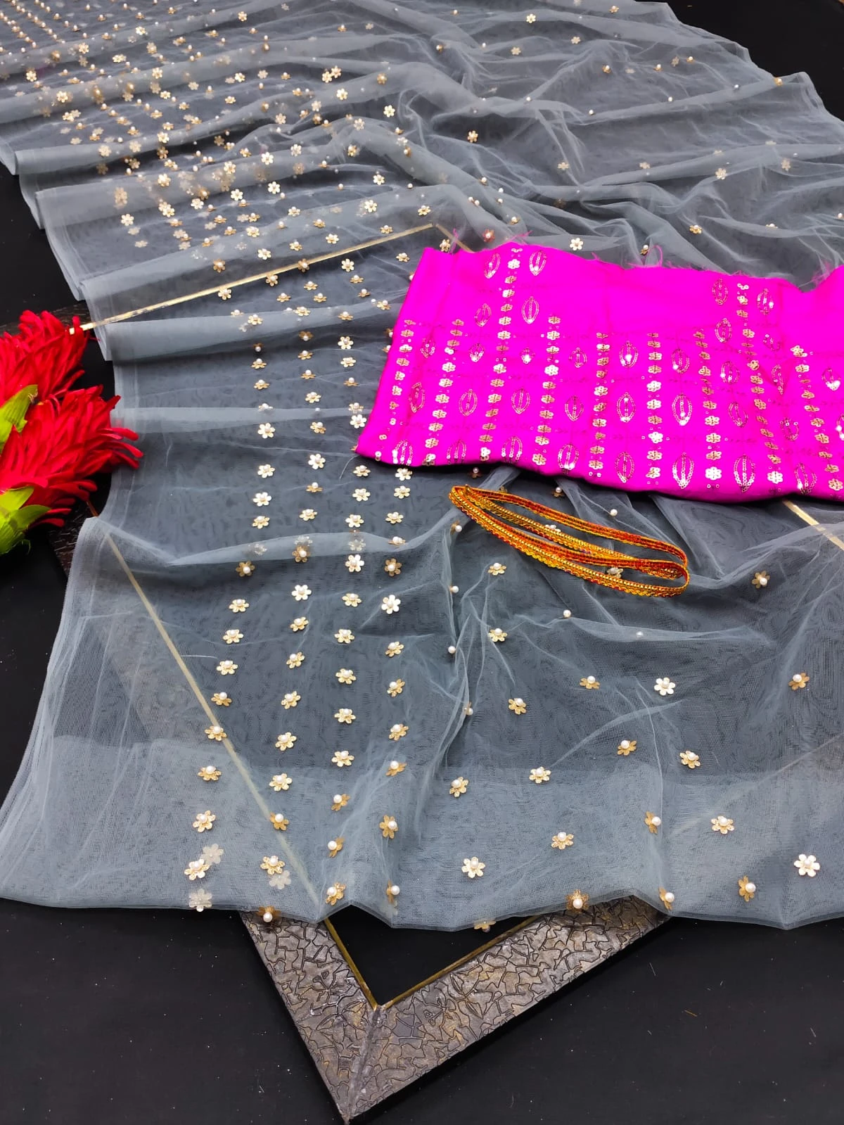 Vardan Ethnic Bt 1158 Heavy Butterfly Net Wholesale Fancy Sarees Catalog — Wholesale Sarees, MPA wholesale from Surat — Photo 3